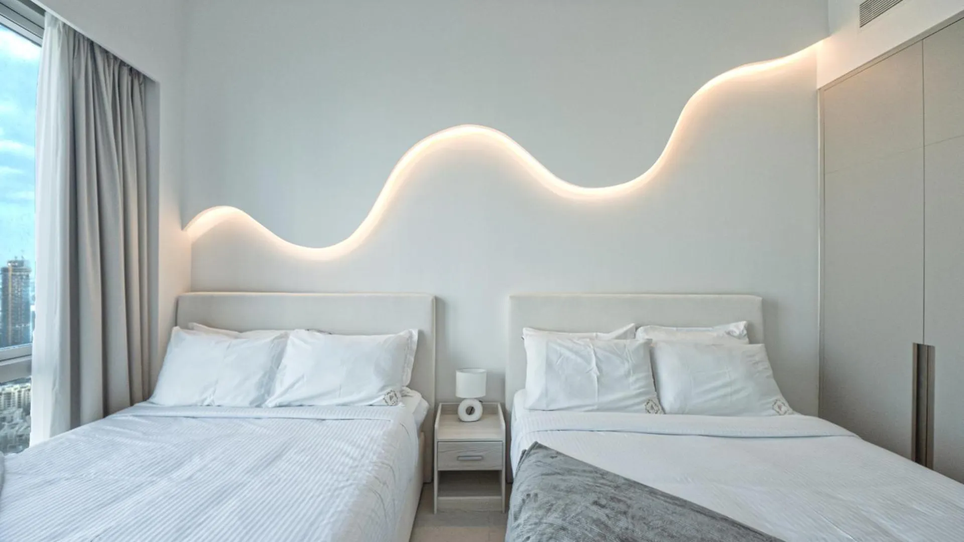 Διαμέρισμα Venetian - Chill In 2Br Insane Burj Views & Luxe Massage Chair Ντουμπάι
