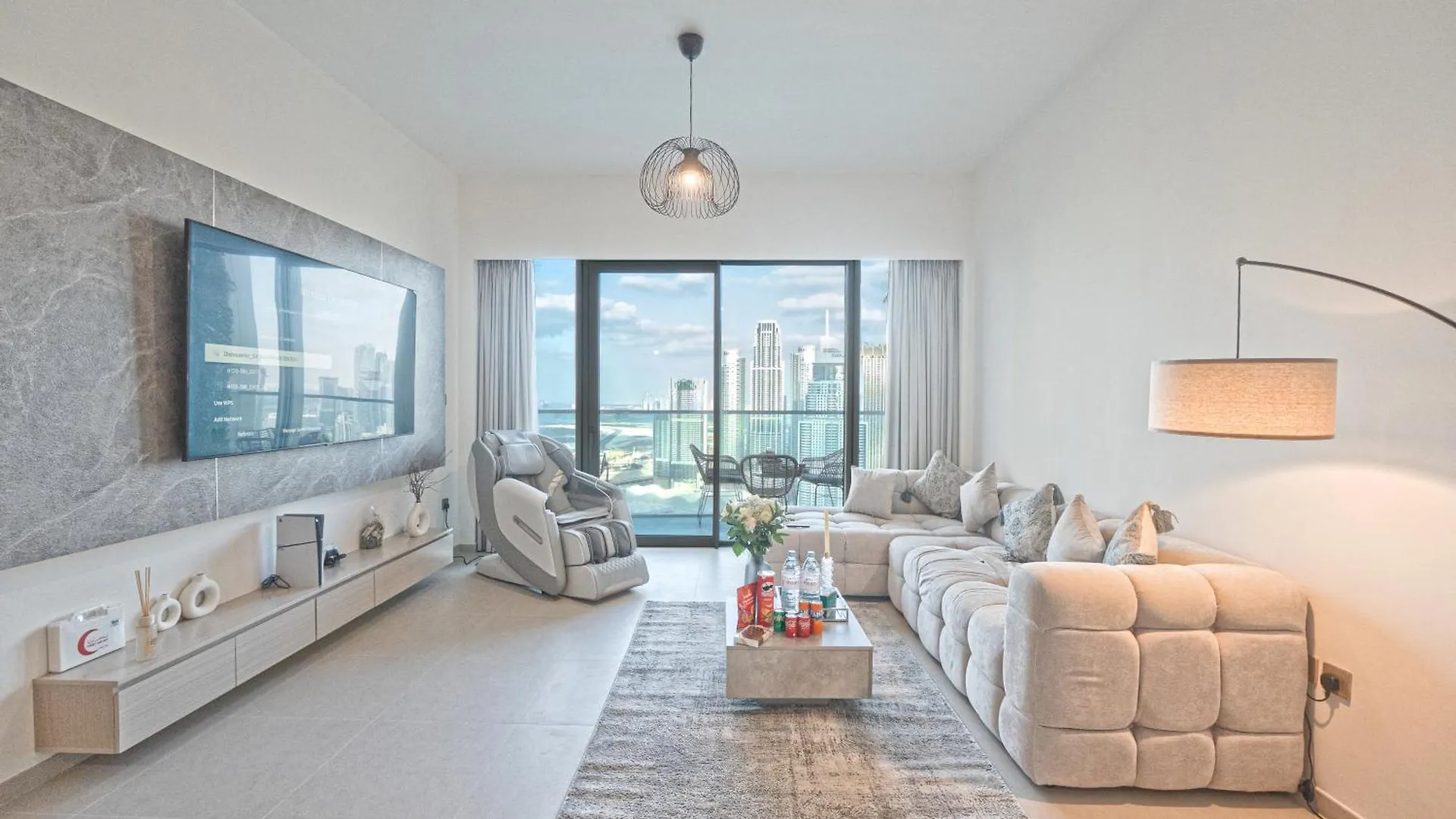 Apartment Venetian - Chill In 2Br Insane Burj Views & Luxe Massage Chair Dubai