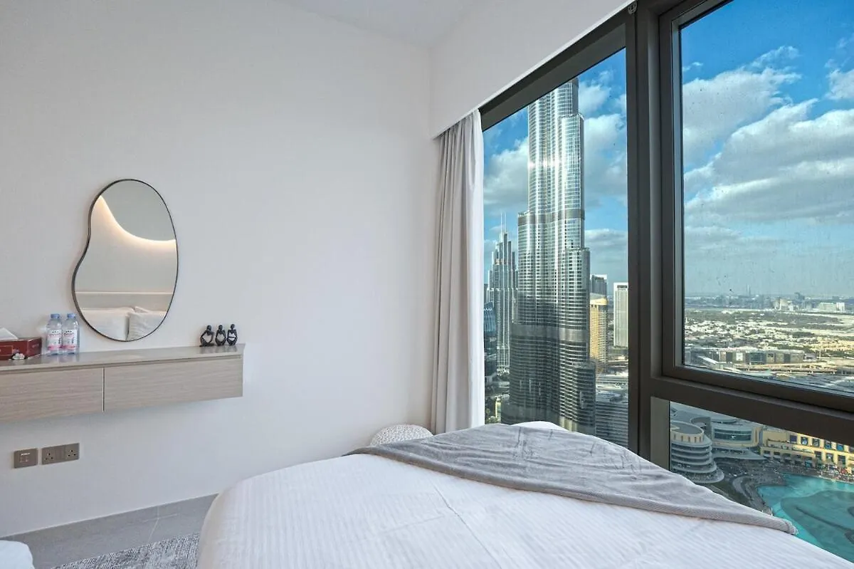 Apartment Venetian - Chill In 2Br Insane Burj Views & Luxe Massage Chair Dubai