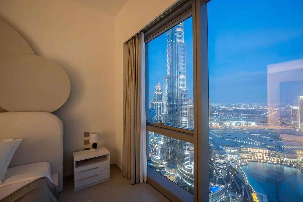 Venetian - Chill In 2Br Insane Burj Views & Luxe Massage Chair Dubai