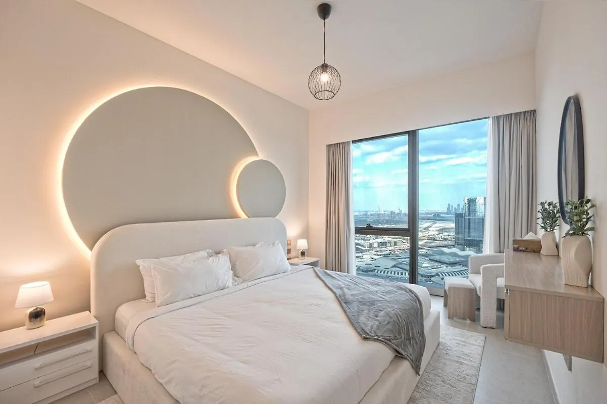 Apartment Venetian - Chill In 2Br Insane Burj Views & Luxe Massage Chair Dubai